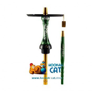 Кальян Alpha Hookah Model X VNDL Olive (Альфа Хука Модель Х ВНДЛ Оливковый) - фото 1 Кальян Alpha Hookah Model X VNDL Olive (Альфа Хука Модель Х ВНДЛ Оливковый) - фото 1
